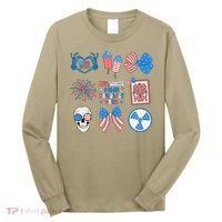 Coquette Bow 4th Of July Radiology Department X-Ray Rad Long Sleeve Shirt thumb 0