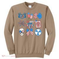 Coquette Bow 4th Of July Radiology Department X-Ray Rad Sweatshirt thumb 0