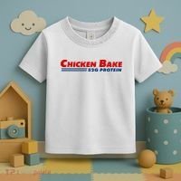 Chicken Bake 52g Protein Toddler T-Shirt thumb 3