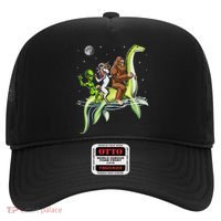 Cryptids Bigfoot Alien Unicorn Riding Loch Ness Monster Hat thumb 0