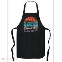 CABANA BOY AT YOUR SERVICE POOL PARTY BOY BARTENDER FUNNY Apron thumb 0