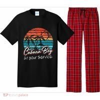 CABANA BOY AT YOUR SERVICE POOL PARTY BOY BARTENDER FUNNY Pajama Set thumb 0