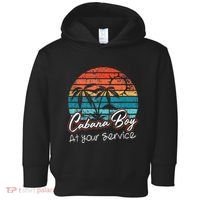 CABANA BOY AT YOUR SERVICE POOL PARTY BOY BARTENDER FUNNY Toddler Hoodie thumb 0