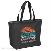 CABANA BOY AT YOUR SERVICE POOL PARTY BOY BARTENDER FUNNY Tote Bag thumb 2