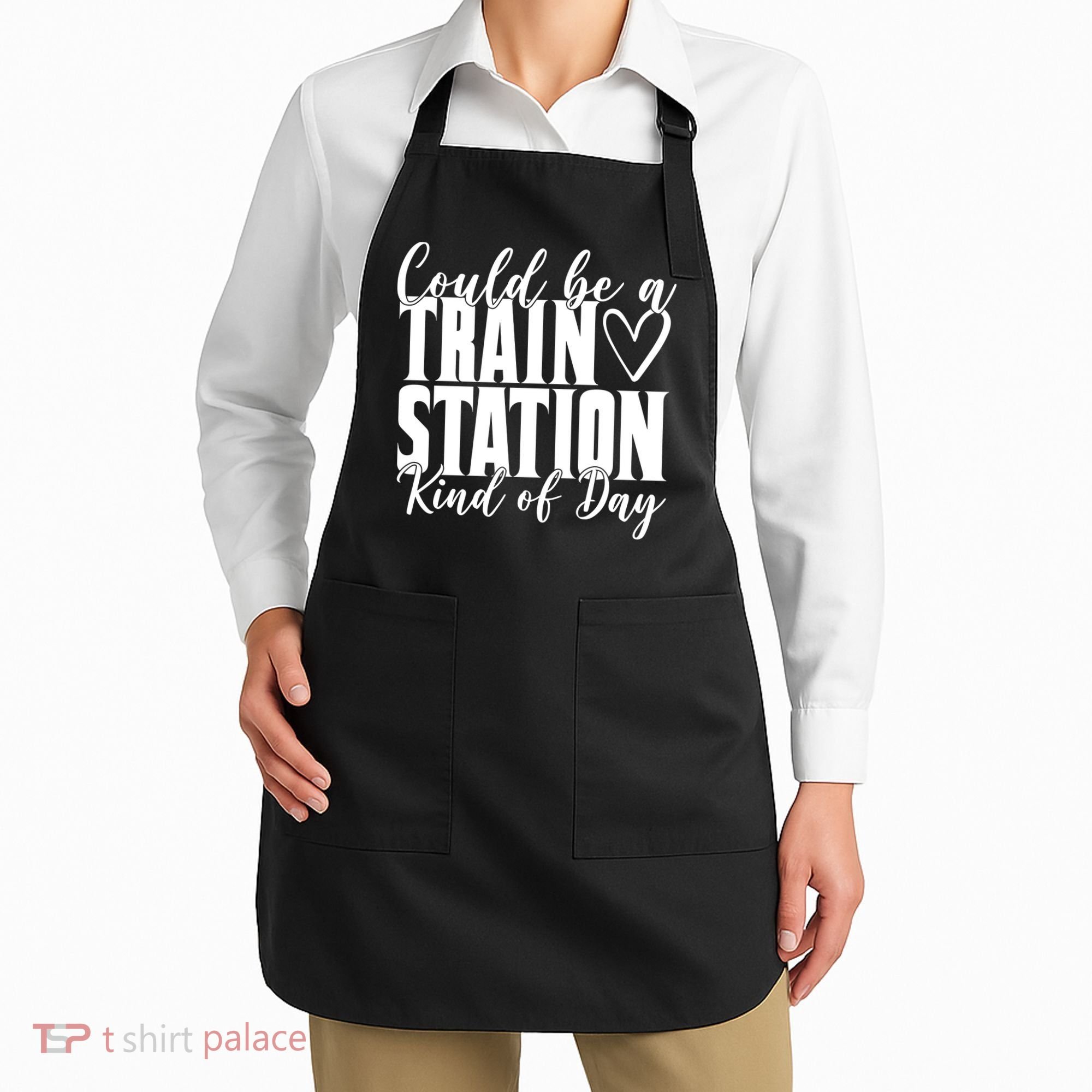 Could Be A Train Station Kind Of Day Apron