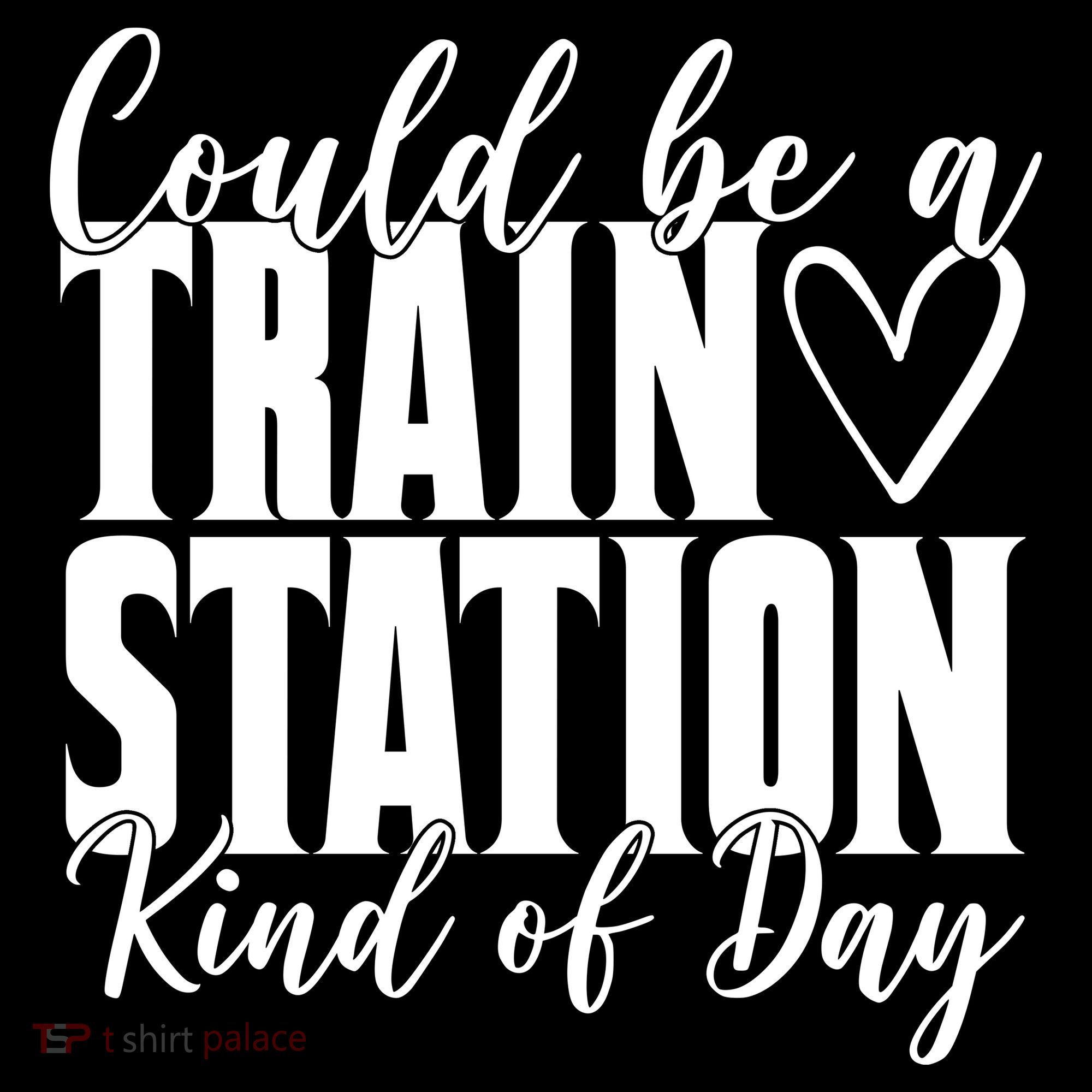Could Be A Train Station Kind Of Day Apron