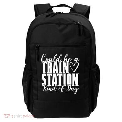 Could Be A Train Station Kind Of Day Backpack