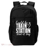 Could Be A Train Station Kind Of Day Backpack thumb 0