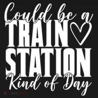 Could Be A Train Station Kind Of Day Bucket Hat thumb 4