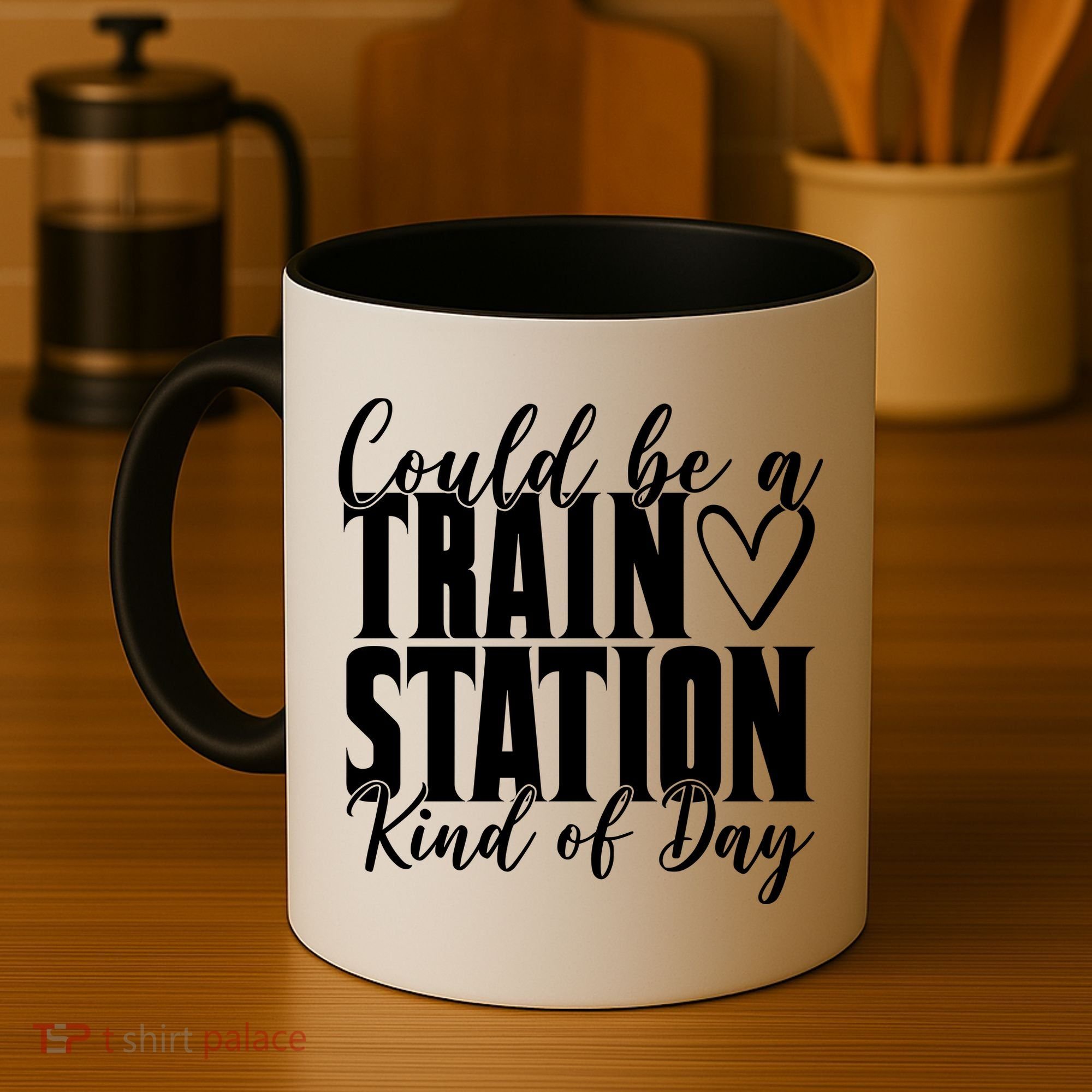 Could Be A Train Station Kind Of Day Coffee Mug