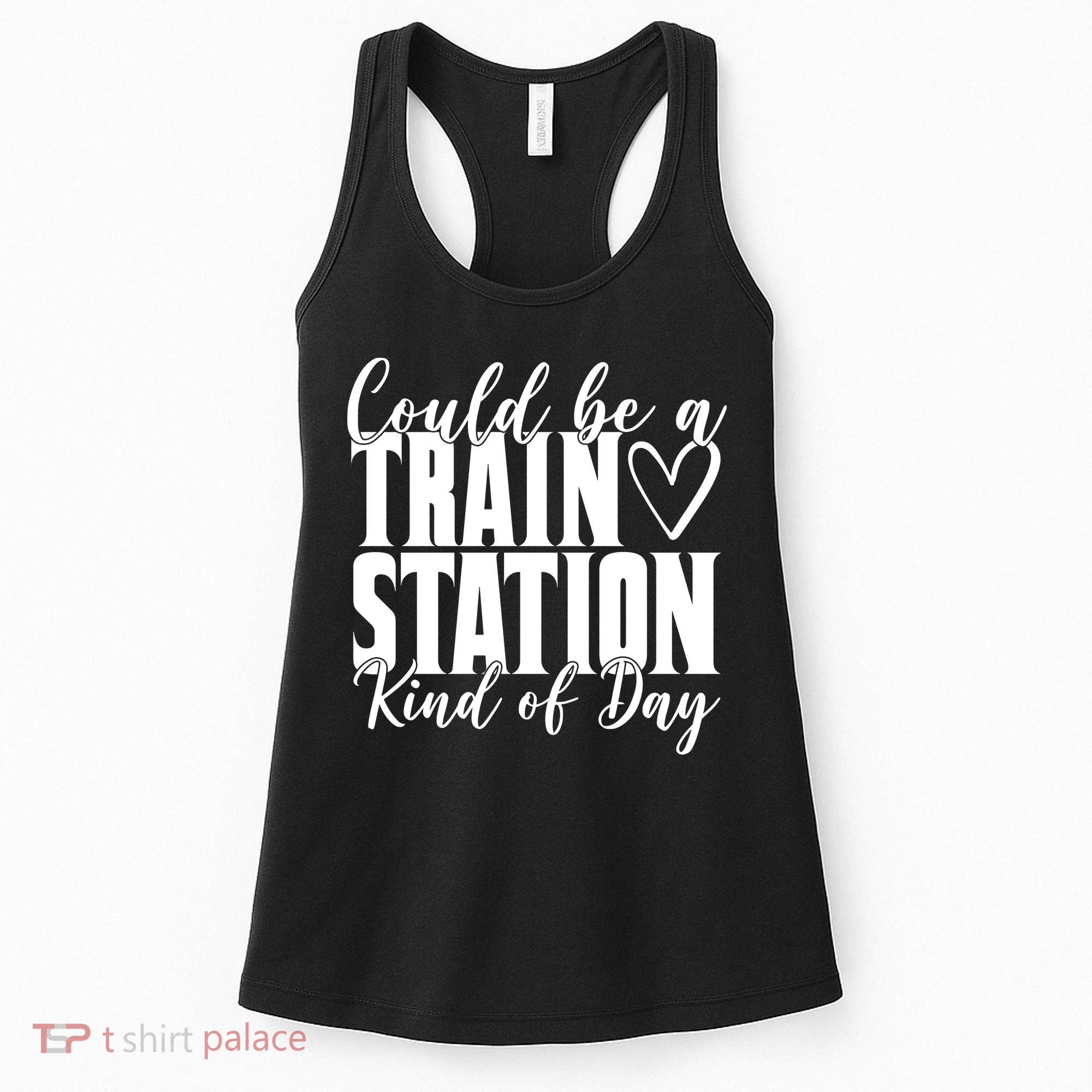 Could Be A Train Station Kind Of Day Women's Tank Top