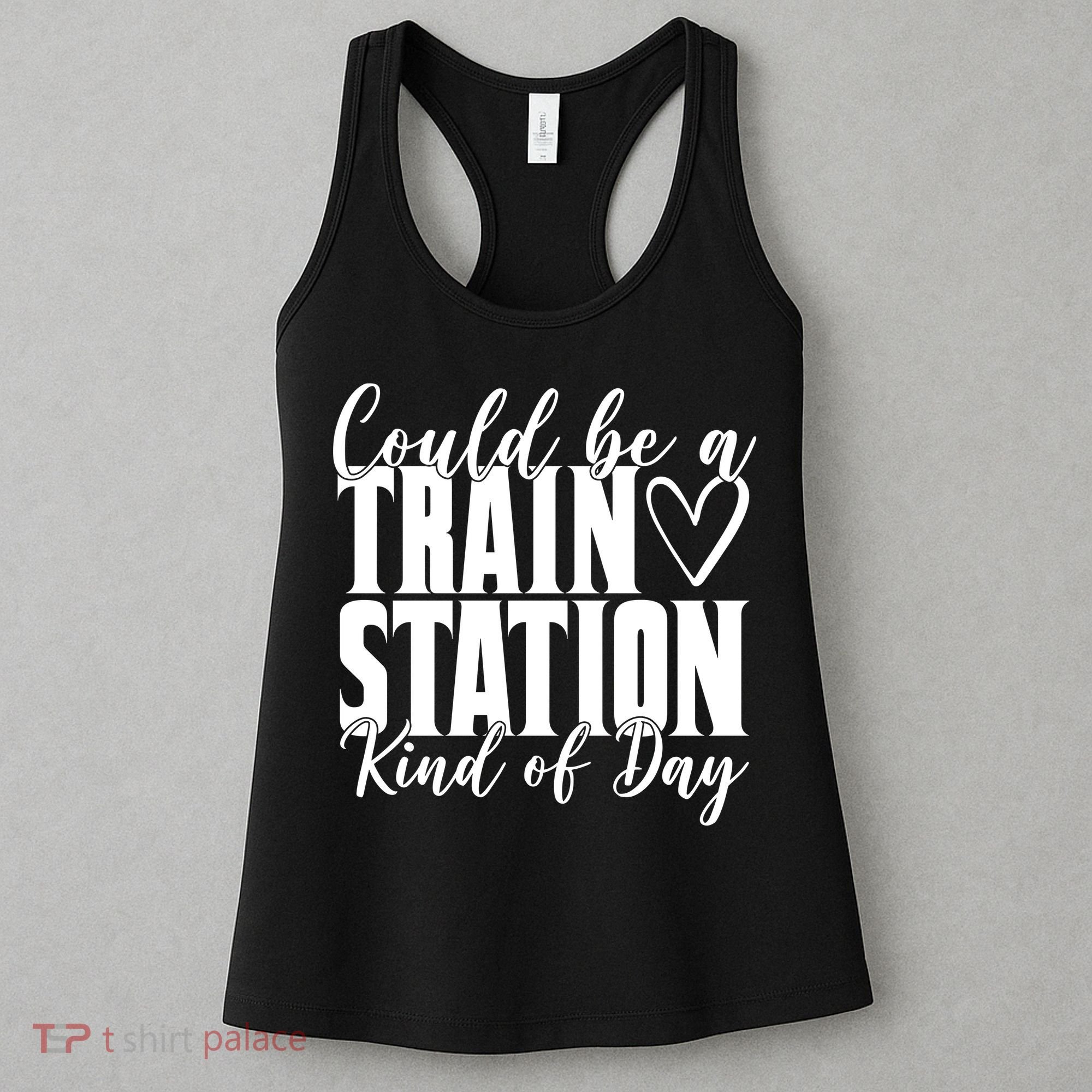 Could Be A Train Station Kind Of Day Women's Tank Top
