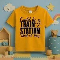 Could Be A Train Station Kind Of Day Toddler T-Shirt thumb 3