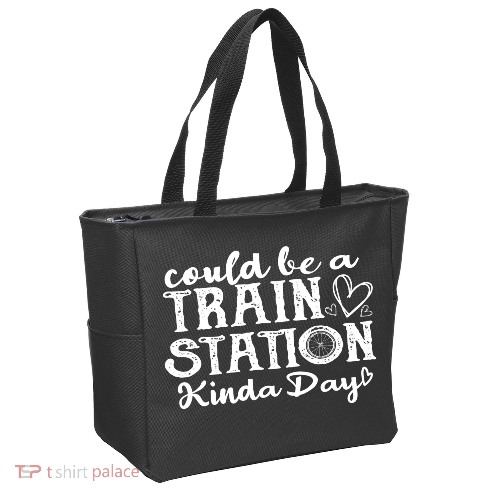 Could Be A Train Station Kinda Day Tote Bag