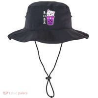 Cat Boba Anime Bubble Tea Neko Kawaii  Bucket Hat thumb 0