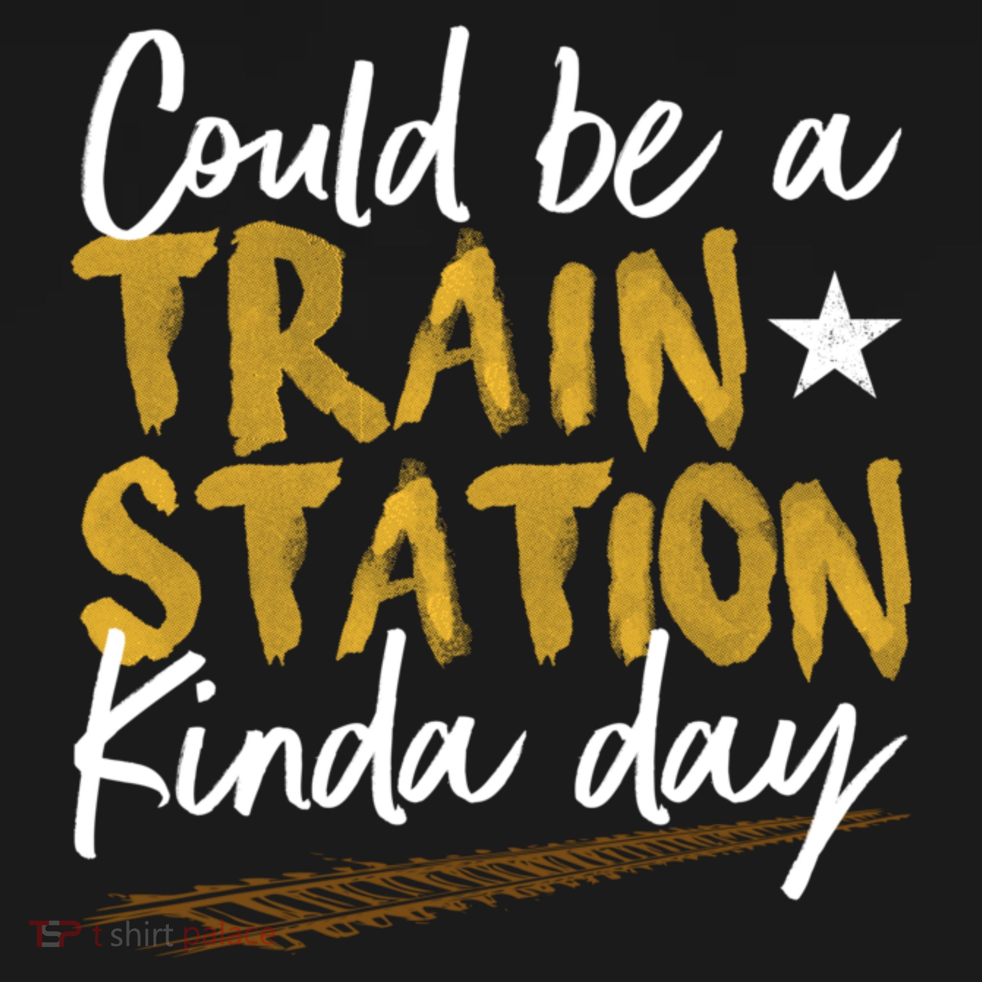Could Be A Train Station Kind Of Day Womens Ornament