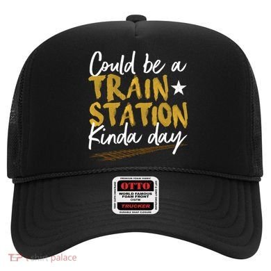 Could Be A Train Station Kind Of Day Womens Hat