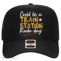 Could Be A Train Station Kind Of Day Womens Hat thumb 0