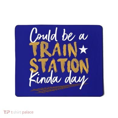Could Be A Train Station Kind Of Day Womens Mousepad