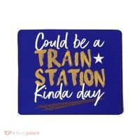 Could Be A Train Station Kind Of Day Womens Mousepad thumb 0