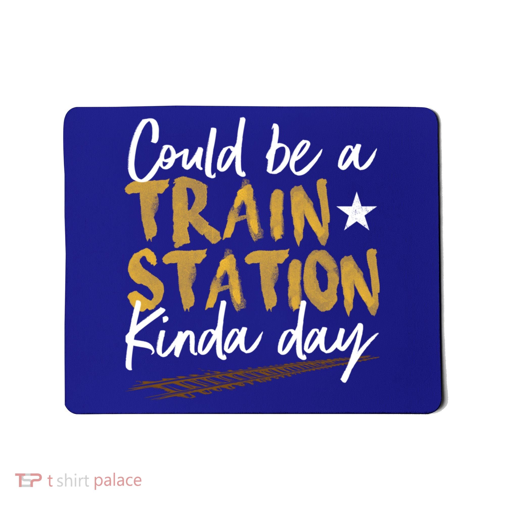 Could Be A Train Station Kind Of Day Womens Mousepad