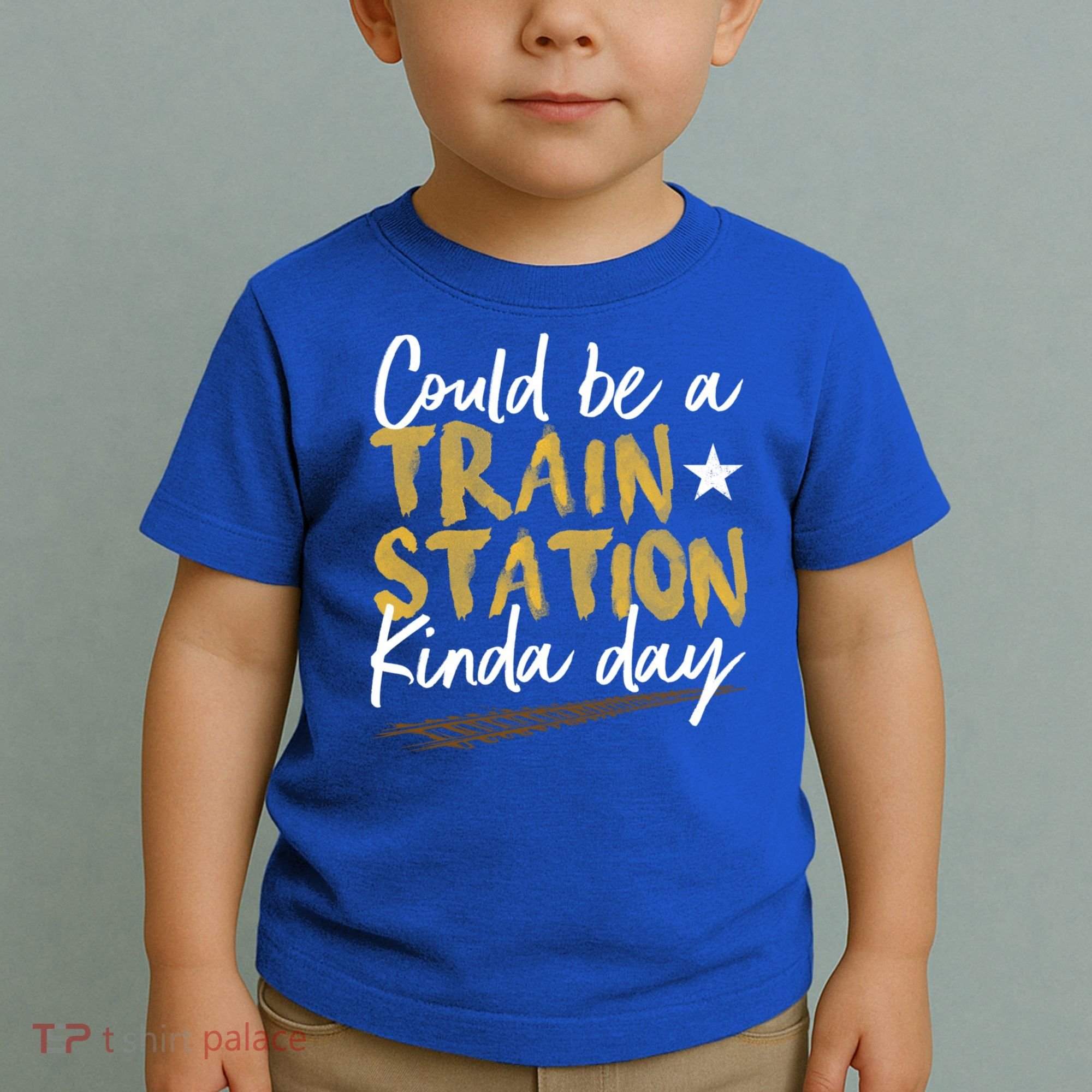Could Be A Train Station Kind Of Day Womens Toddler T-Shirt