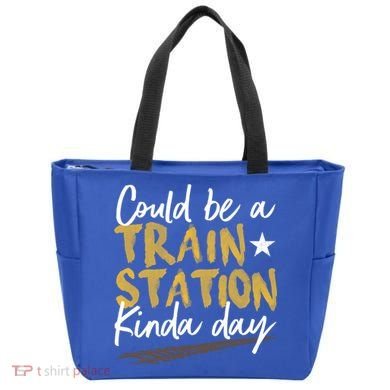 Could Be A Train Station Kind Of Day Womens Tote Bag