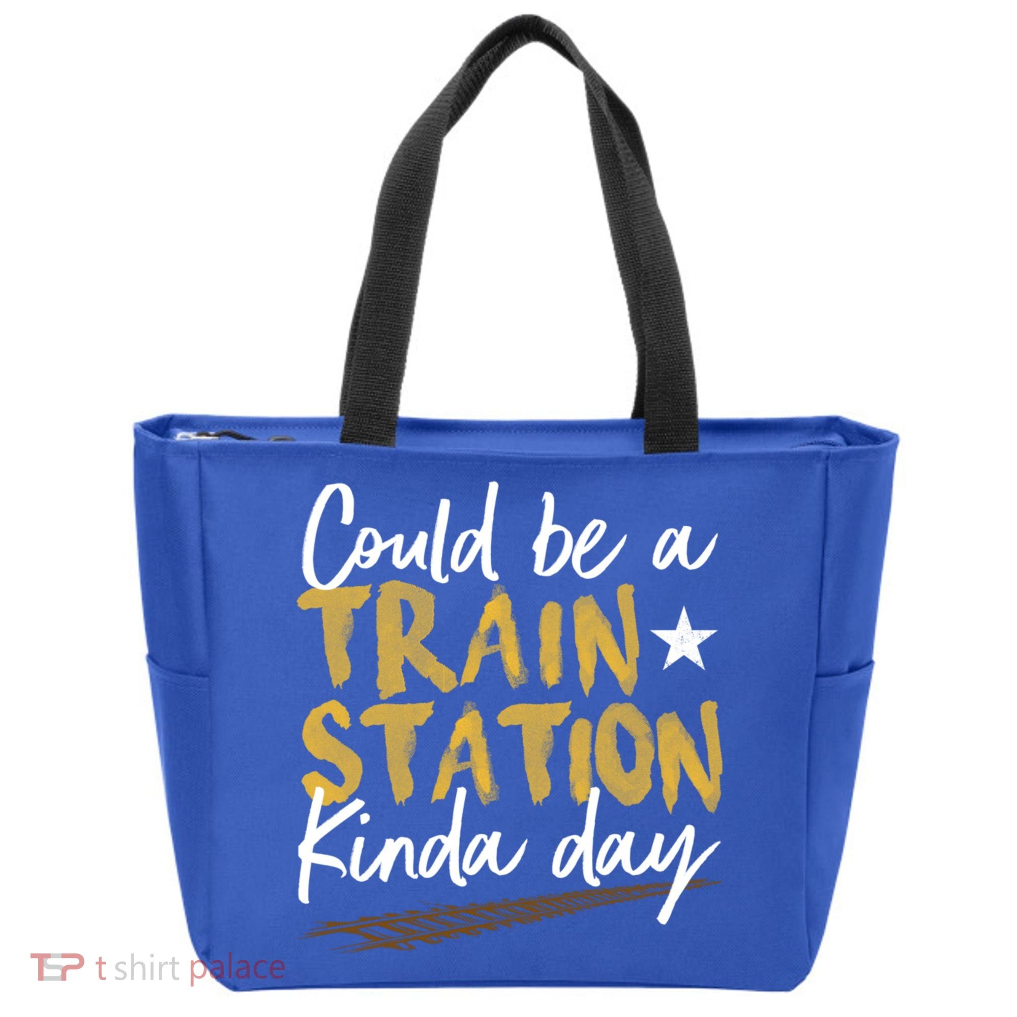 Could Be A Train Station Kind Of Day Womens Tote Bag