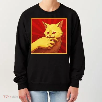 Cat Bite Anime Women's Sweatshirt