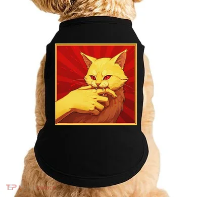 Cat Bite Anime Doggie Tank