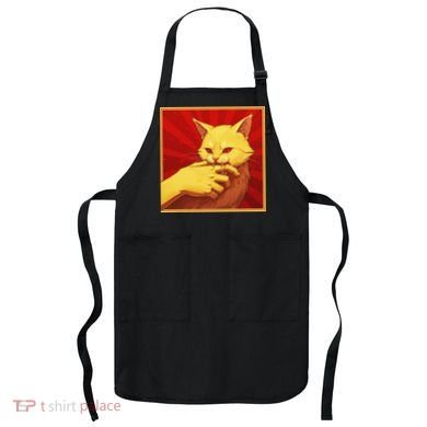 Cat Bite Anime Apron