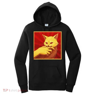 Cat Bite Anime Women's Hoodie