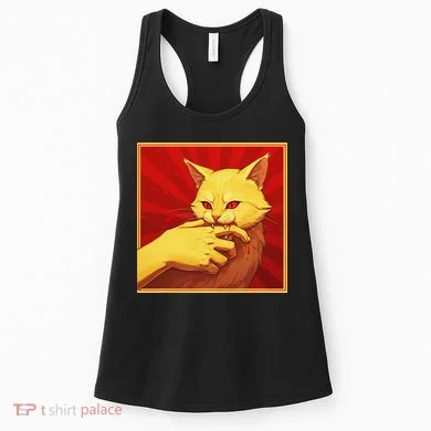 Cat Bite Anime Women's Tank Top