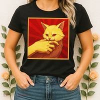 Cat Bite Anime Women's T-Shirt thumb 2