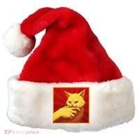 Cat Bite Anime Santa Hat thumb 0