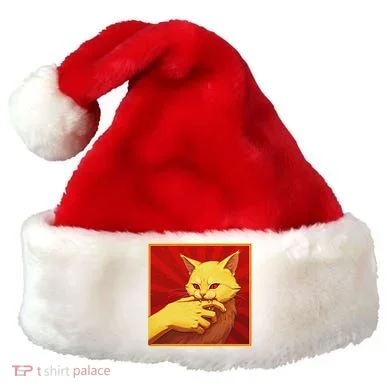 Cat Bite Anime Santa Hat
