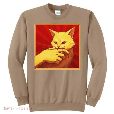 Cat Bite Anime Sweatshirt