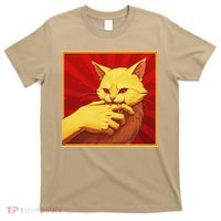 Cat Bite Anime T-Shirt thumb 0
