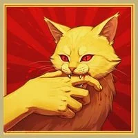 Cat Bite Anime Polo thumb 2
