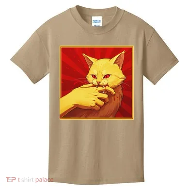Cat Bite Anime Kids T-Shirt