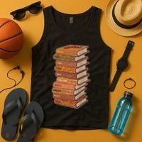 Celebrate Black African American History Figures Books Tank Top thumb 4