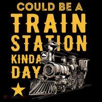 Could Be A Train Station Kinda Day Women's Hoodie thumb 2