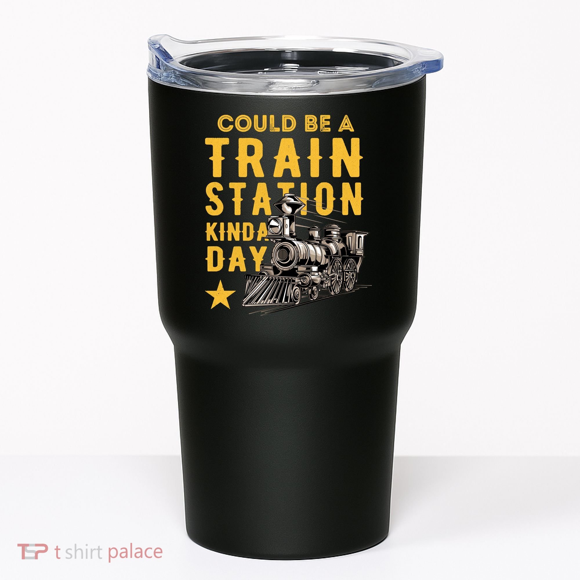 Could Be A Train Station Kinda Day Tumbler