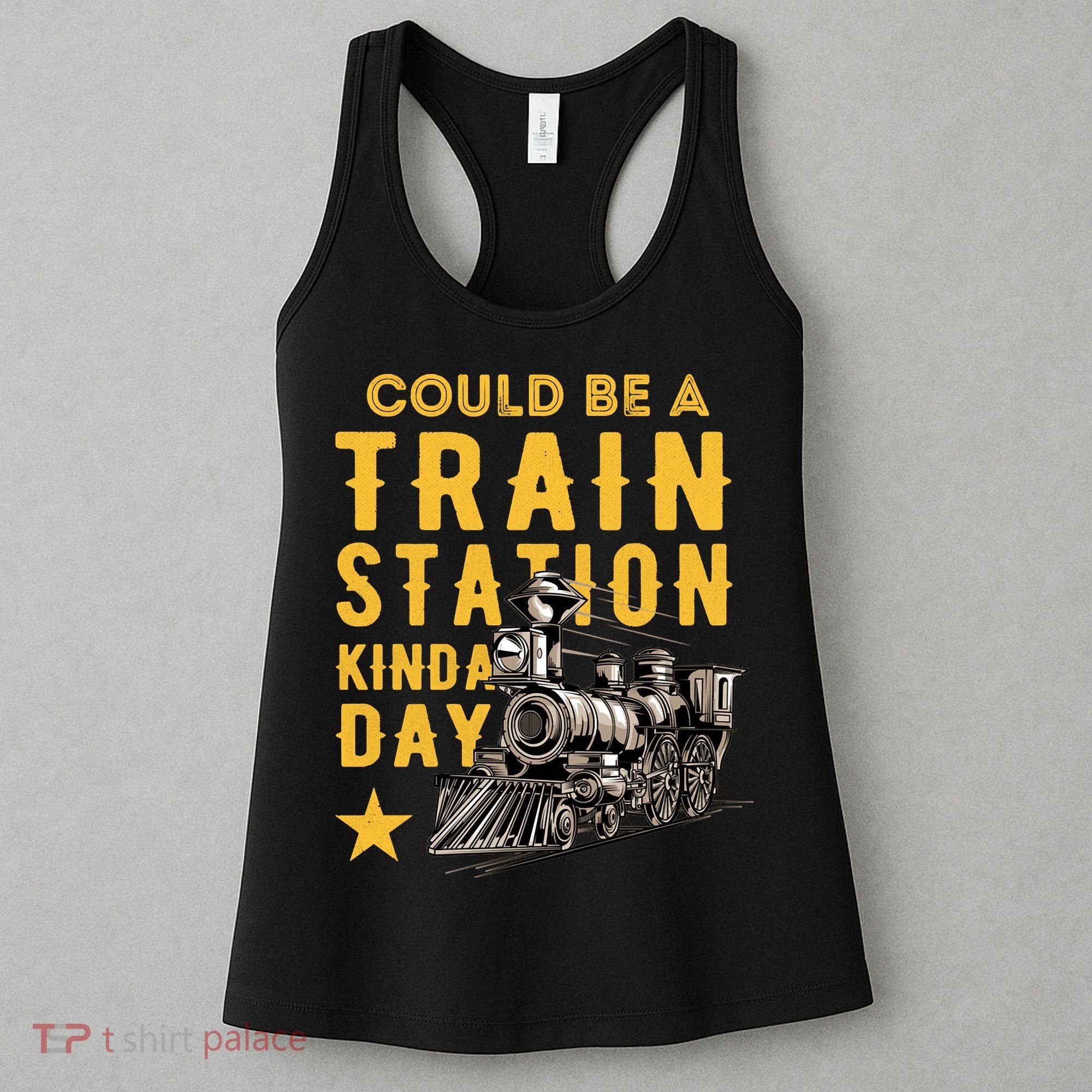 Could Be A Train Station Kinda Day Women's Tank Top