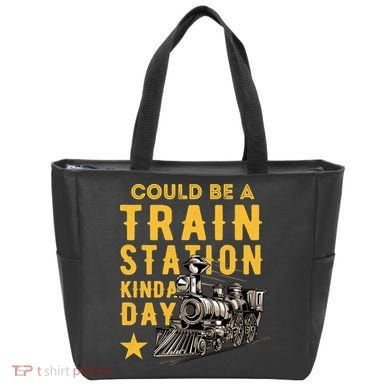 Could Be A Train Station Kinda Day Tote Bag