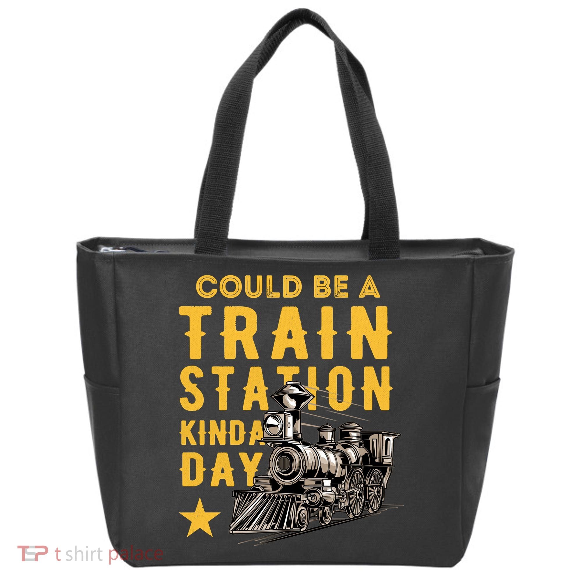 Could Be A Train Station Kinda Day Tote Bag