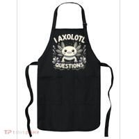 Cute Blue Axolotl Kawaii Funny I Axolotl Questions Apron thumb 0