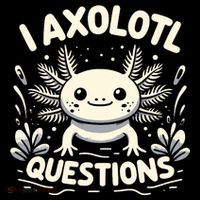 Cute Blue Axolotl Kawaii Funny I Axolotl Questions Coffee Mug thumb 5