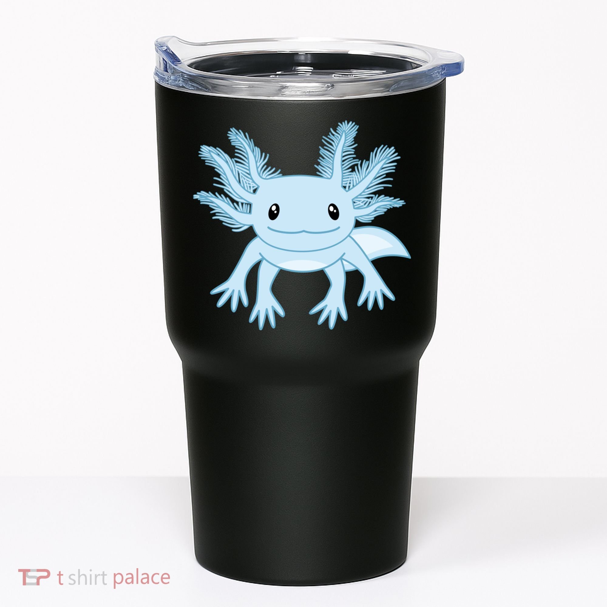 Cute Blue Axolotl Kawaii Aesthetic Axolotls Tumbler