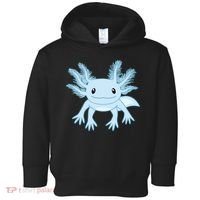 Cute Blue Axolotl Kawaii Aesthetic Axolotls Toddler Hoodie thumb 0